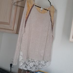 Daytrip Long Sleeve Lace Top